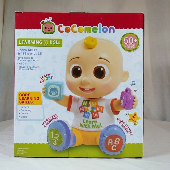 CoComelon Interactive Learning JJ Doll With Lights, Sounds, and Music, Brand New - Picture 3 of 6